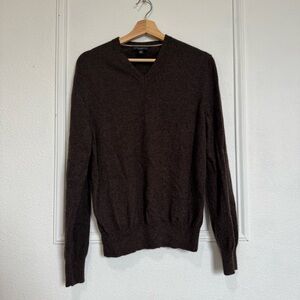 Banana Republic Brown V-Neck Sweater
